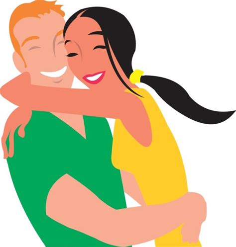 Couple Hugging Clip Art Free Image Download