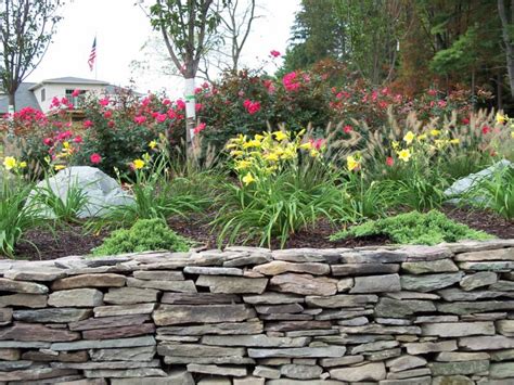 W And W Nursery And Landscaping Landscape Retaining Wall Basics