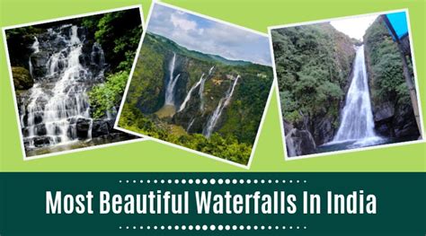 Most Beautiful Waterfalls In India List Of Waterfalls