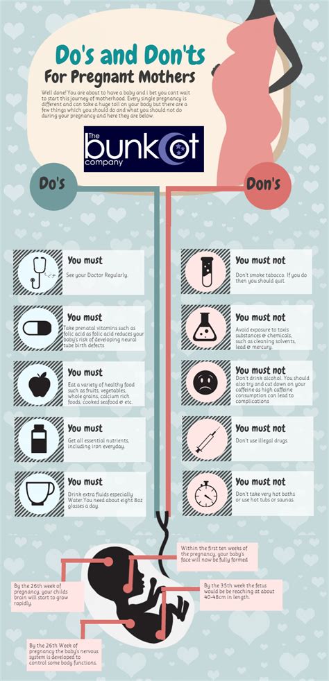 Do S And Dont S During Pregnancy Infographic