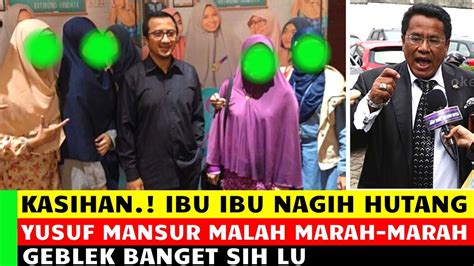 Kasihan Ibu Ibu Nagih Hutang Yusuf Mansur Malah Marah Marah Wirda Mansur Youtube