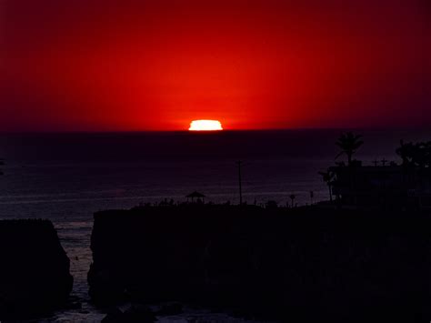 Sunset At Beach Free Stock Photo Public Domain Pictures