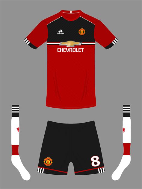 manchester united 18 19 home kit