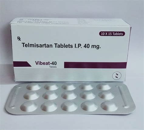 Allopathic Telmisartan I P 40 Mg Tablet Vibeat 40 1015