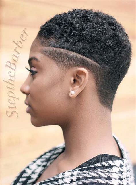 I have naturally black hair with a little dark brown highlights. 51 Best Short Natural Hairstyles for Black Women | Page 4 ...