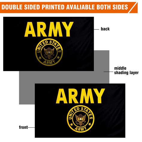 Army Flag Us Army Flag 3x5 Ft Outdoor Military Flags Double Sided Heavy