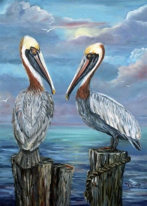 Pin By Levia Morin On Pelicans Pelican Art Wildlife Art Bird Art
