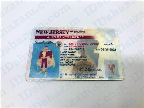 Premium Scannable New Jersey State Fake Id Card Fake Id Maker