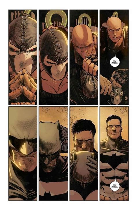 Bane Doesnt Care About Batmans Identity He Just Want To Break Him