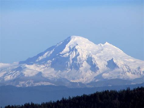 Mount Baker From The Orcas Island Ferry Washington Usa De Flickr