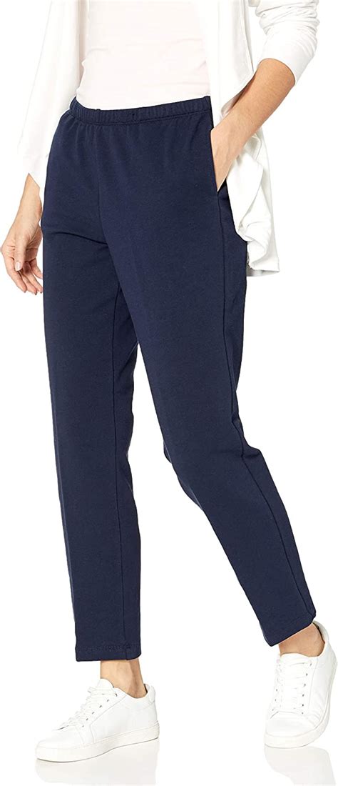 Rd Ruby Womens Pants Terry French Stretch Pull On Petite Casual Pants Capris Save Up To