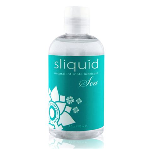 Sea Our Carrageenan Infused Water Based Lubricant Sliquid Naturals