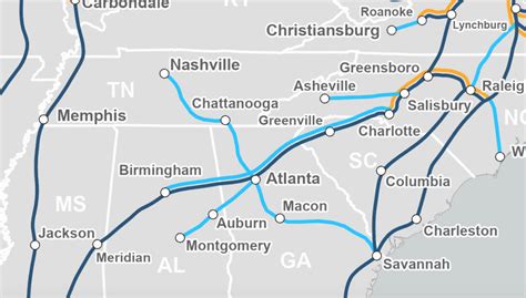 Amtrak Aims To Greatly Expand Atlanta Rail Service Across Southeast