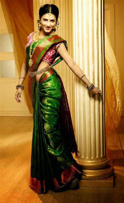 Shruti Hassan Beautiful Photos In Sarees Hollywood Tollywood