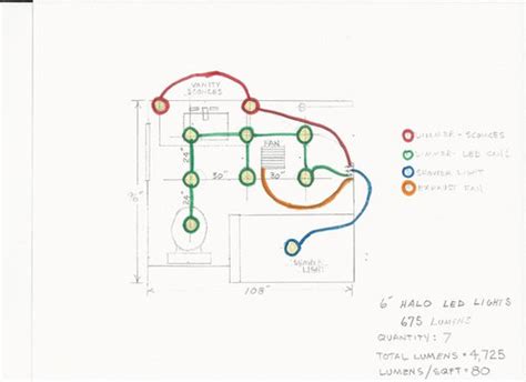 Small Bathroom Lighting Layout Everything Bathroom
