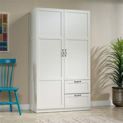 Armoire Wooden Wardrobe Storage Cabinet Closet Drawer Organizer In