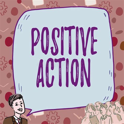 Text Sign Showing Positive Action Concept Meaning Doing Good Attitude