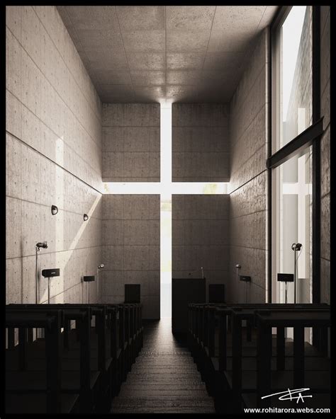 Church Of Light Tadao Ando Portfolio Work Architecture Church Of