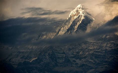 Hd Wallpaper Mt Everest Nature Landscape Himalayas Mountains