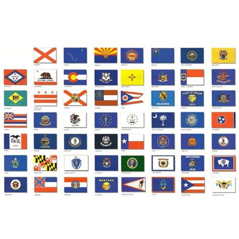 State Flags Us Nylon Fabric 3 X 5