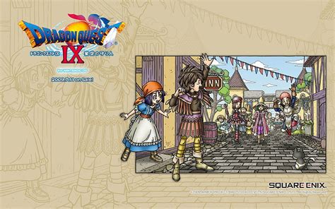 Hd Wallpaper Dragon Quest Dragon Quest Ix Sentinels Of The Starry Skies Wallpaper Flare