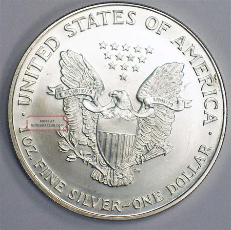 1999 American Silver Eagle Dollar Coin 999 1 Ounce Name Your Price