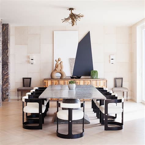 The Dining Room At Home With Kelly Wearstler