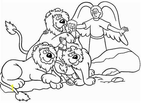 Free Printable Coloring Pages Daniel And The Lions Den