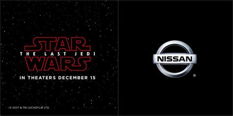 Last Jedi Nissan Vehicle Logos Star Wars Supportive Stars News