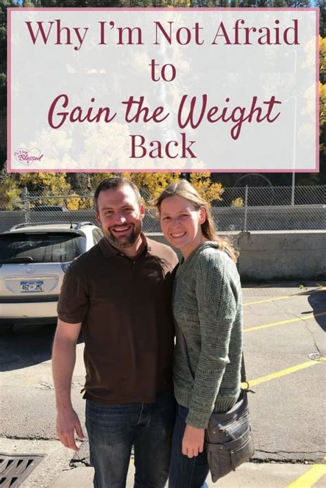 If you've recently lost a lot of weight without trying, it may be a sign of disease, such as thyroid problems how do i gain weight if i'm not hungry? Why I'm Not Afraid to Gain The Weight Back