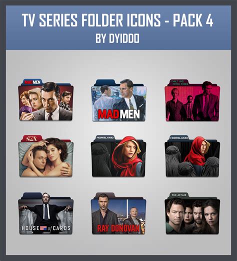 Tv Series Folder Icon Pack 4 By Dyiddo On Deviantart
