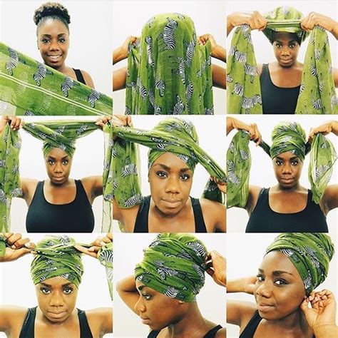 The Ultimate Protective Styling Hack Pre Tied African Headwraps Hair Wrap Scarf Hair Scarf