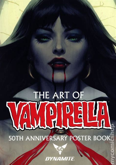 Vampirella 50th Anniversary 2019 Poster Book Sc 2019 Dynamite Comic Books