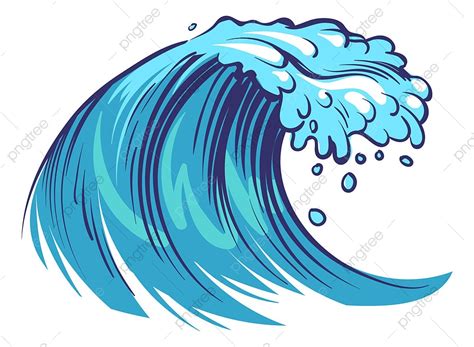 Oc An Vague Eau Mer Surf Png Oc An Mousse Turquoise Png Et Vecteur