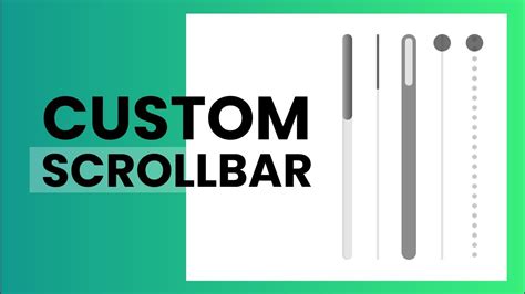 How To Create Custom Scrollbar In Css Customize Scrollbar Youtube Vrogue