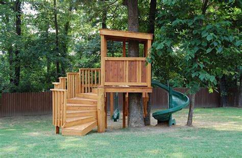 8 Amazing Wooden Tree House Designs For Kids Talkdecor