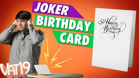 Prank Birthday Card