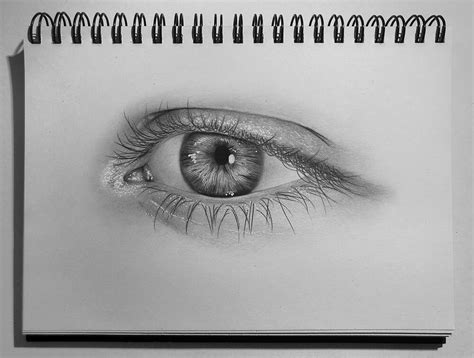 Realistic Drawing Of Eyes Draw Imagine Create