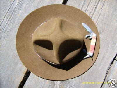 Boy Scout Felt Stetson Campaign Hat 1930 40s 45340257