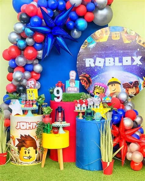 Best 10 Roblox Birthday Party Ideas In 2021 Robot Birthday Party