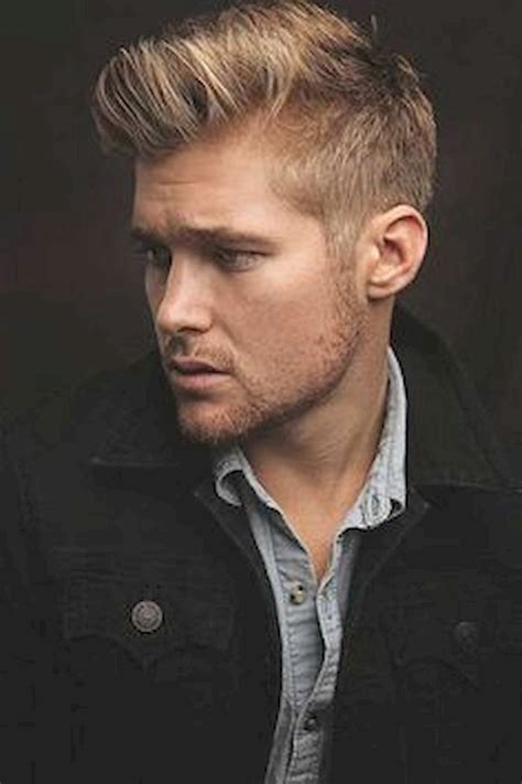 awesome 35 simple but trendy short blonde haircut for men 2019 04 03 35