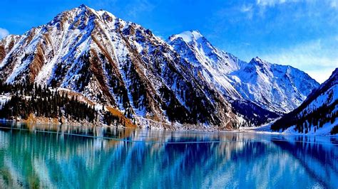 Big Almaty Lake Mountains Almaty Kazakhstan Hd Wallpaper Pxfuel