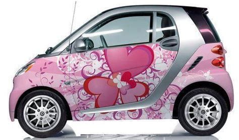 Pink Smart Car With Eyelashes Mariana Quick