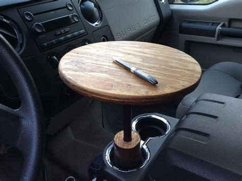 Make A Diy Mini Table In Your Vehicle Diy Avenue Car Table Car