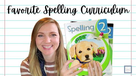 Favorite Homeschool Spelling Curriculum Flip Through And Do A Lesson