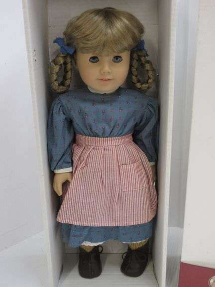 american girl doll kirsten with book and box albrecht auction service