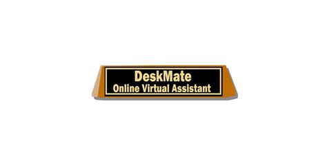 Artstation Deskmate Va Website Desk Nameplate Icon Animated