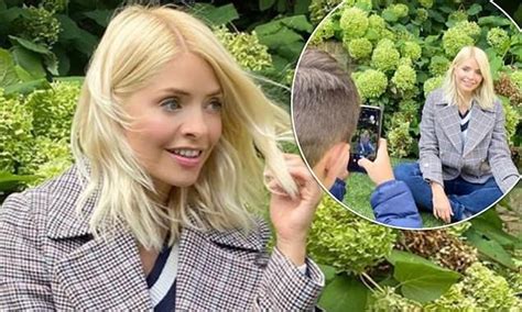 Holly Willoughby Shares Rare Glimpse Of Son Harry 11 As He Photographs Her Latest Mands Campaign