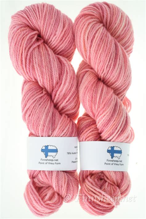 Local Wool And Bamboo 3 Ply Rose Garden Variegated Yarn Worsted