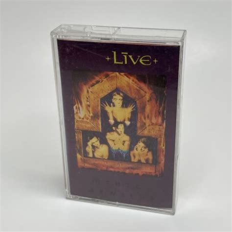 Live Mental Jewelry Audio Cassette Tape 1990 Clear Cart